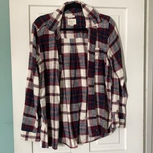 —Large American Eagle plaid Button Down